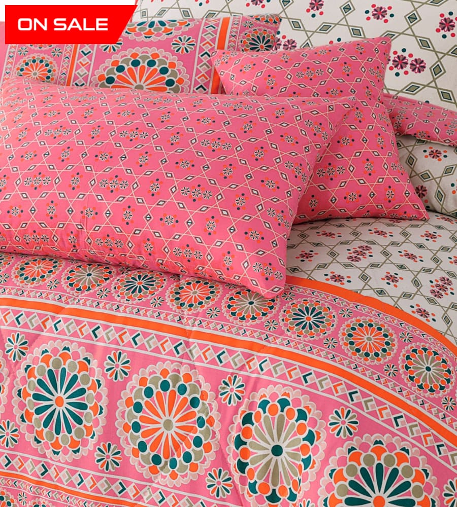 7 Pcs Summer Comforter Set 935 Quilts & Comforters