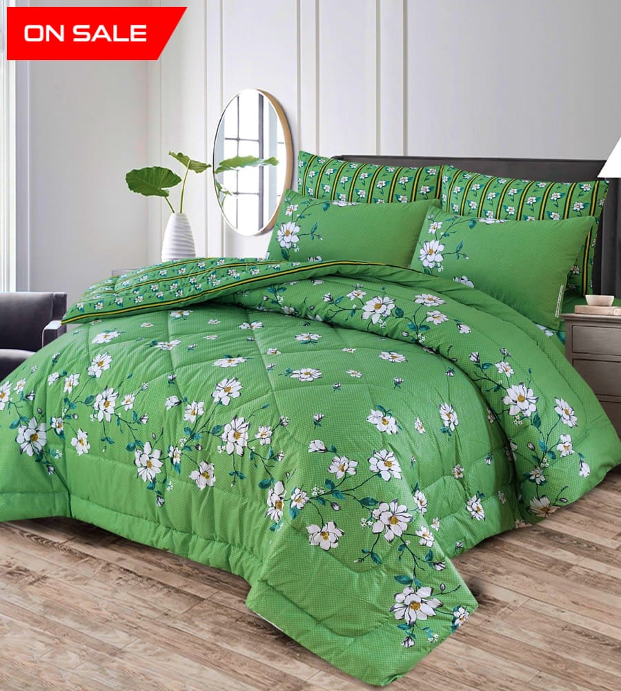 Aiman Khan Favourite 7Pc Comforter Set Quilts & Comforters