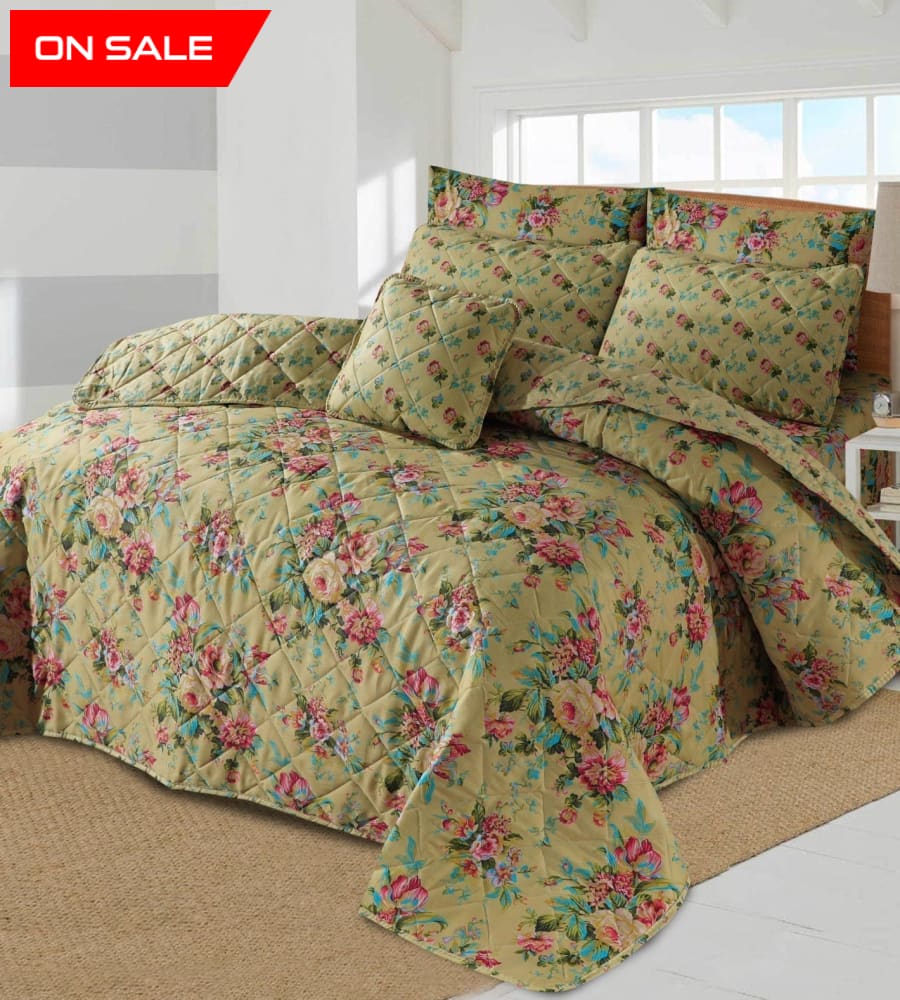 Karsio Summer Comforter Set 7 Pcs D - 511 Quilts & Comforters