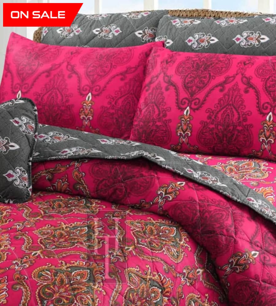 Zarnab Fatima Favourite 7Pc Comforter Set Quilts & Comforters